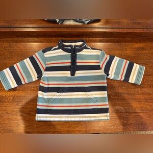 Janie and Jack Multicolor Striped Pullover
